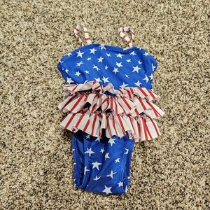GAP BABY Swimsuit Red, White and BlueSize 6-12 Months
